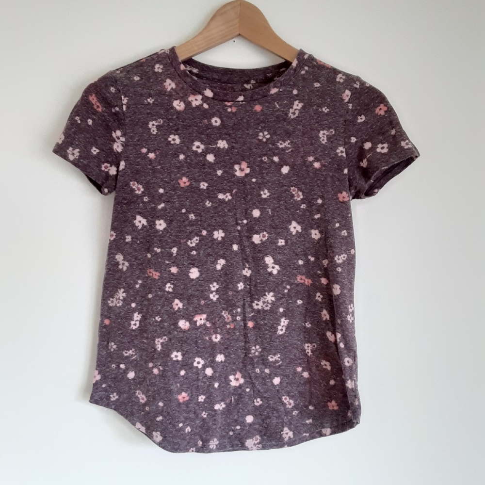 Purple flower t-shirt